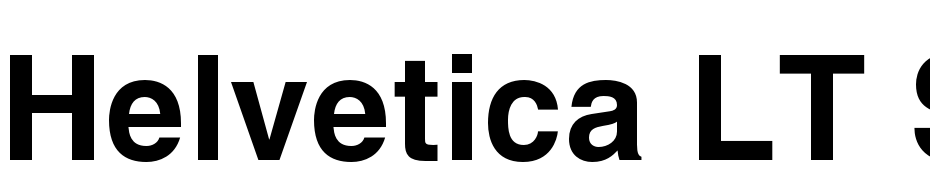 Helvetica LT Std Bold Schrift Herunterladen Kostenlos